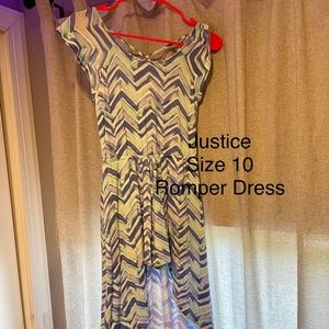 Justice romper dress
